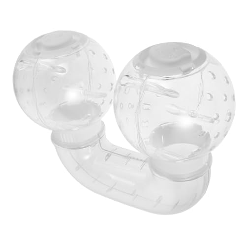 Kisangel Hamster Tunnel mit Weißem Deckel Modularer Transparenter Kleintier Rohrabschnitt aus Hochtransparentem Kunststoff für Hamster Kaninchen Chinchilla Sicher Vielseitig Kombinierbar Kisangel Hamster Tunnel mit Weißem Deckel Modularer Transparenter Kleintier Rohrabschnitt aus Hochtransparentem Kunststoff für Hamster Kaninchen Chinchilla Sicher Vielseitig Kombinierbar von Kisangel
