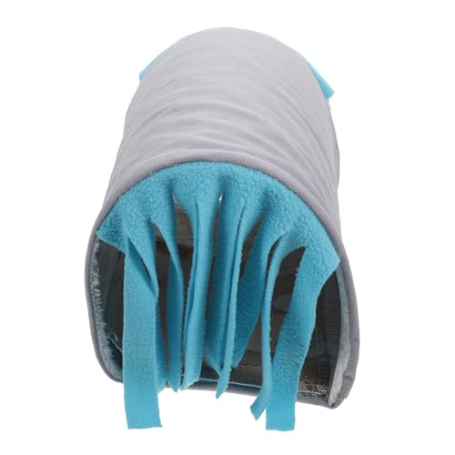 Kisangel Hamster Versteck Tunnel Haus Kleintier mit Fransen Natürliches Versteck für Zwerghamster und Kleine Nager Fördert Erkundung und Bewegung Stressreduzierend Geeignet für Hamster und von Kisangel