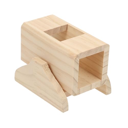 Kisangel Haustier Tunnel Spielzeug Wippe aus Holz für Hamster Kleiner Wippe Tunnelspielzeug für Kleintiere Fördert Bewegung und Spiel für Hamster und Meerschweinchen Kisangel Haustier Tunnel Spielzeug Wippe aus Holz für Hamster Kleiner Wippe Tunnelspielzeug für Kleintiere Fördert Bewegung und Spiel für Hamster und Meerschweinchen von Kisangel