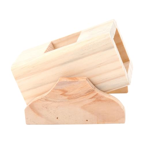 Kisangel Pet Hamster Holzspielzeug Klettergerüst Mit Wippe Und Eimer Für Kleintiere Für Hamster Eichhörnchen Und Mäuse Kisangel Pet Hamster Holzspielzeug Klettergerüst Mit Wippe Und Eimer Für Kleintiere Für Hamster Eichhörnchen Und Mäuse von Kisangel