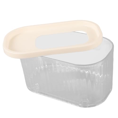Kisangel Hamster Sandbad Box Meerschweinchen Toilette Haustier Badezimmer Toilette Fleck-Material von Kisangel