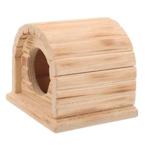 Kisangel Haustierversteck Aus Holz Hamsterhaus Chinchilla-Spielzeug Meerschweinchen Holzhütte Rattenversteck Hütte Kisangel Haustierversteck Aus Holz Hamsterhaus Chinchilla-Spielzeug Meerschweinchen Holzhütte Rattenversteck Hütte von Kisangel