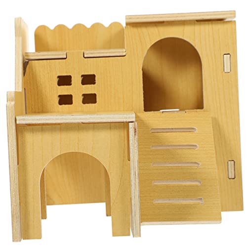 Kisangel Haustier-versteckkäfig – Meerschweinchenhaus Mit Hamsterspielzeug Zum Trainieren des Nests Kisangel Haustier-versteckkäfig – Meerschweinchenhaus Mit Hamsterspielzeug Zum Trainieren des Nests von Kisangel