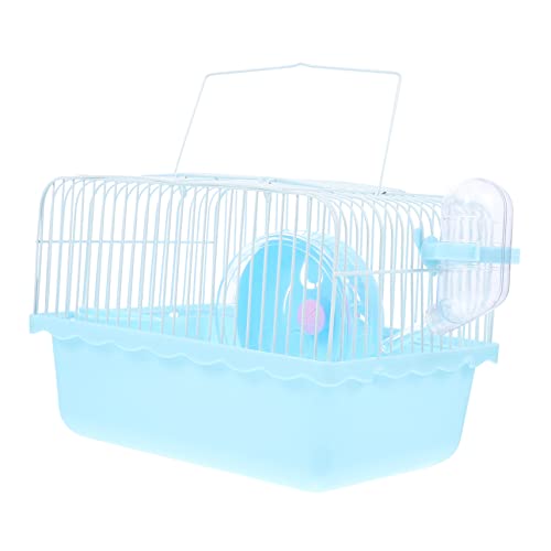 Kisangel Hamsterkäfig Tragbar Haustierhaus Blau Für Kleine Haustiere Hamstervilla Käfig Leichtes Design Für Reisen Chinchilla Und Hamster Sicherer Rückzugsort Kisangel Hamsterkäfig Tragbar Haustierhaus Blau Für Kleine Haustiere Hamstervilla Käfig Leichtes Design Für Reisen Chinchilla Und Hamster Sicherer Rückzugsort von Kisangel