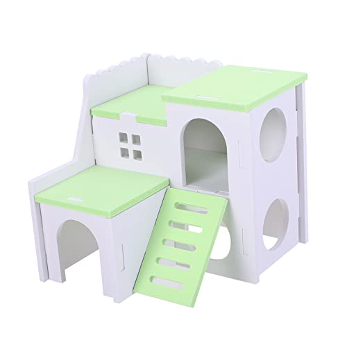 Kisangel Kleintier Hamsterversteck Aus Buntem Holz Gemütliches -Haus Für Hamster Und Kleine Haustiere Atmungsaktiv Und Komfortabel Für Spiel Und Schlaf Geeignet Für Jahreszeiten Kisangel Kleintier Hamsterversteck Aus Buntem Holz Gemütliches -Haus Für Hamster Und Kleine Haustiere Atmungsaktiv Und Komfortabel Für Spiel Und Schlaf Geeignet Für Jahreszeiten von Kisangel