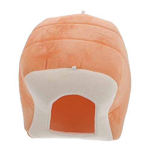 Kisangel Hamsternest Schweine Bettwäsche Ratte Plüsch Verschachtelung Wurf Hase kuschelhöhle nagerhaus pet Bed Hamsterhöhle Kaninchenhöhle kleines Haustiernest Hamsterversteck Schwamm Brown Kisangel Hamsternest Schweine Bettwäsche Ratte Plüsch Verschachtelung Wurf Hase kuschelhöhle nagerhaus pet Bed Hamsterhöhle Kaninchenhöhle kleines Haustiernest Hamsterversteck Schwamm Brown von Kisangel