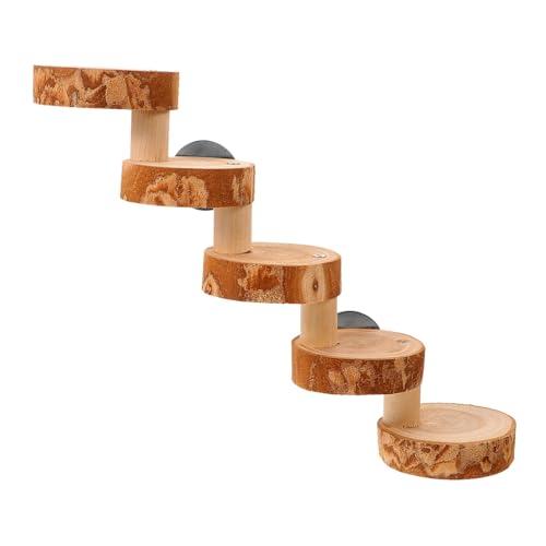 Kisangel Hamster Spielzeug Holzleiter Kletterbrücke Für Kleintiere Sicheres Und Kletterzubehör Für Hamster Chinchillas Und Andere Nager Stufige Leiter Für Spiel Und Kisangel Hamster Spielzeug Holzleiter Kletterbrücke Für Kleintiere Sicheres Und Kletterzubehör Für Hamster Chinchillas Und Andere Nager Stufige Leiter Für Spiel Und von Kisangel