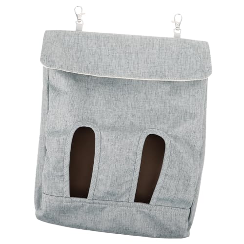 Kisangel Hängende Heu Futterspender-Tasche Für Kleintiere Robuste Langlebige Futtertasche Für Meerschweinchen Kaninchen Chinchillas Für Gesunde Fütterung Im Käfig Blau von Kisangel