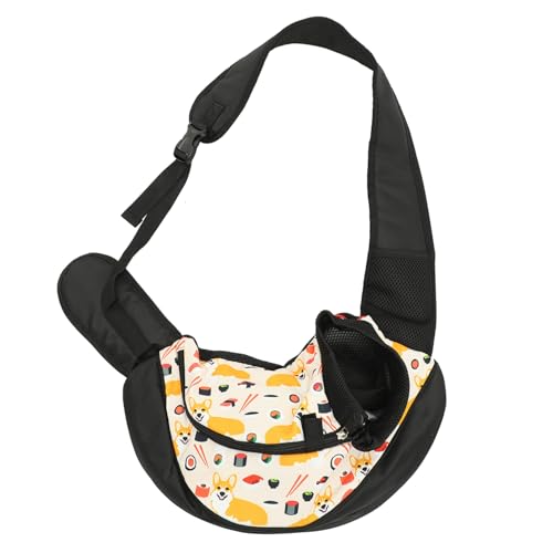 Kisangel Hundetragetasche Haustier-Schultertasche Bequeme Schultertrage für Hunde Zum Wandern Reisen Kisangel Hundetragetasche Haustier-Schultertasche Bequeme Schultertrage für Hunde Zum Wandern Reisen von Kisangel