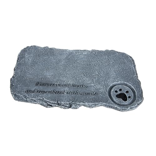 Kisangel Gedenkstein für Hunde Grabsteine für Haustiere Gedenkstein für Den Verlust Eines Hundes Beileidsstein für Den Außenbereich für Den Garten Kisangel Gedenkstein für Hunde Grabsteine für Haustiere Gedenkstein für Den Verlust Eines Hundes Beileidsstein für Den Außenbereich für Den Garten von Kisangel