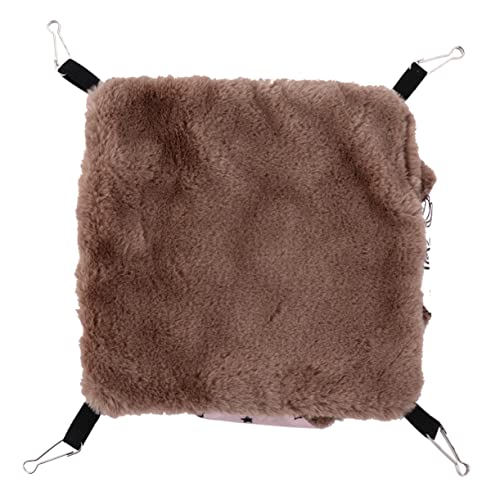 Kisangel Dickes Warmes Haustier-hängematten-plüsch-hamsterbett 20x20cm Cup-Design von Kisangel