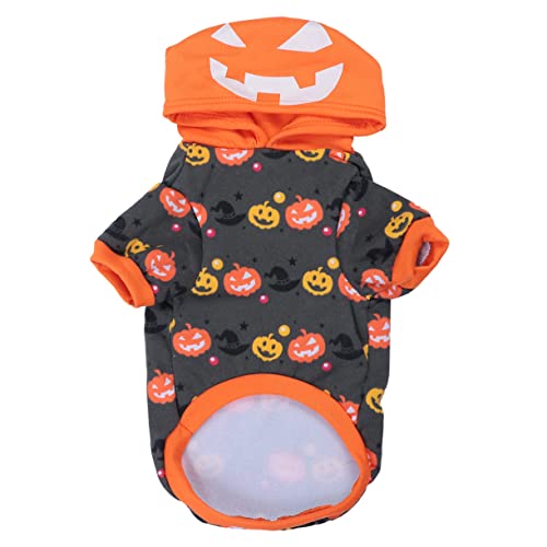Kisangel Haustier Kostüm Halloween Kürbis Hoodie Für Verkleidung Für Partys Und Festlichkeiten Perfektes Outfit Für Ihren Welpen Kisangel Haustier Kostüm Halloween Kürbis Hoodie Für Verkleidung Für Partys Und Festlichkeiten Perfektes Outfit Für Ihren Welpen von Kisangel
