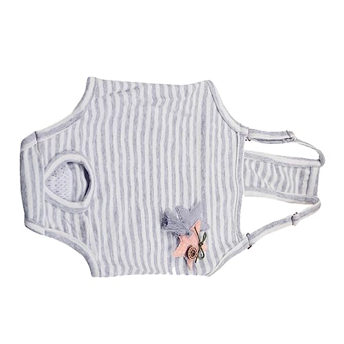Kisangel Puppy Diaper Pantie Waschbare Weiche Und Atmungsaktive Hundehose Für Hündinnen Einstellbare Hygienische Unterwäsche Für Hunde Läufigkeit von Kisangel