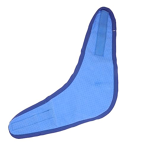 Kisangel Kühlendes Hundehalsband Für Sommer Atmungsaktive Neckerchief Für Hunde Und Welpen Verstellbar Blau von Kisangel