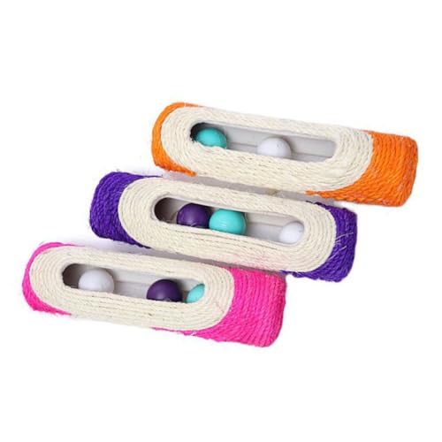 Kisangel Interaktives Katzenspielzeug 3 Sisal-kratzbretter Haustierspielzeug Unterhaltsam Kompakte Größe Zufällige Farbe Kisangel Interaktives Katzenspielzeug 3 Sisal-kratzbretter Haustierspielzeug Unterhaltsam Kompakte Größe Zufällige Farbe von Kisangel