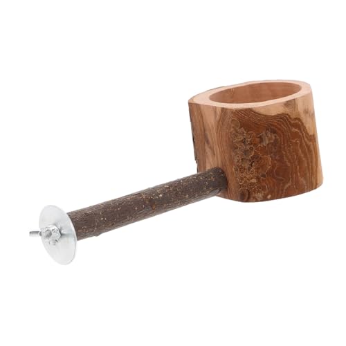 Kisangel Multifunktionales Vogelkäfig-zubehör Sitzstange Aus Holz Futternapf Für Sittiche Nymphensittiche Kleinere Vögel Kisangel Multifunktionales Vogelkäfig-zubehör Sitzstange Aus Holz Futternapf Für Sittiche Nymphensittiche Kleinere Vögel von Kisangel