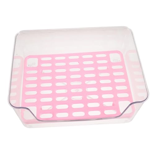 Kisangel Haustier Töpfchen Katzentoiletten Halbgeschlossene Katzentoilette Wurf Kätzchen Saubere Toilette Katzenkekse Post Mülleimer Futterspender Für Katzen Deckel Speisen Pfote Rosa Acryl Kisangel Haustier Töpfchen Katzentoiletten Halbgeschlossene Katzentoilette Wurf Kätzchen Saubere Toilette Katzenkekse Post Mülleimer Futterspender Für Katzen Deckel Speisen Pfote Rosa Acryl von Kisangel