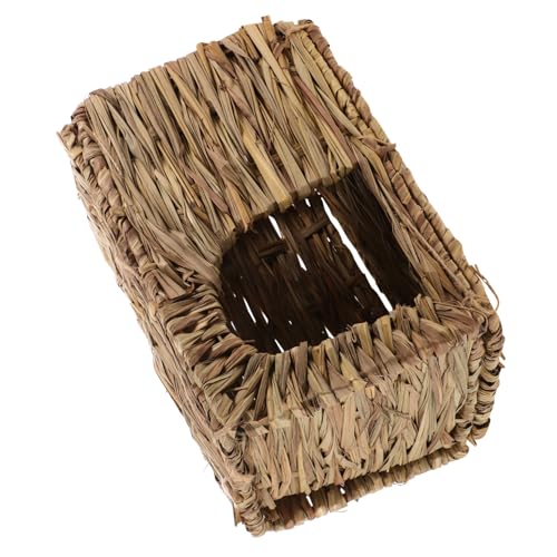 Kisangel Rabbit Nest Handgefertigtes Geflochtenes Häuschen Für Kaninchen Und Kleintiere Perfekter Rückzugsort Und Spielplatz Für Hamster Meerschweinchen Und Kisangel Rabbit Nest Handgefertigtes Geflochtenes Häuschen Für Kaninchen Und Kleintiere Perfekter Rückzugsort Und Spielplatz Für Hamster Meerschweinchen Und von Kisangel