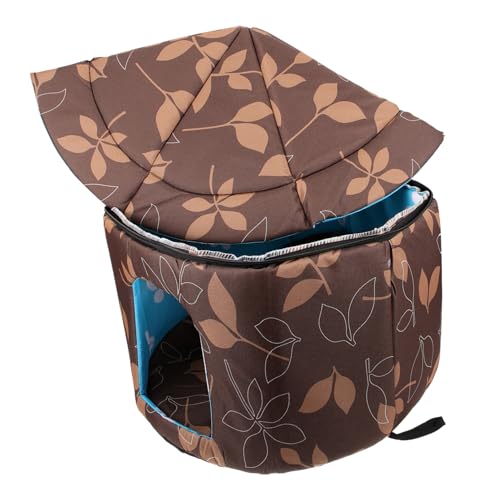 Kisangel Becuddler Katzenhaus Warmes Katzennest Kätzchenbett Halbgeschlossener Katzenunterstand Bequem Kisangel Becuddler Katzenhaus Warmes Katzennest Kätzchenbett Halbgeschlossener Katzenunterstand Bequem von Kisangel