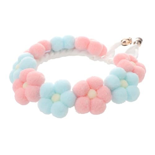 Kisangel Handgestricktes Haustierhalsband Katzenhalsband Modische Blumenform Leicht und Sicher Verstellbare Größe für Ihr Haustier Kisangel Handgestricktes Haustierhalsband Katzenhalsband Modische Blumenform Leicht und Sicher Verstellbare Größe für Ihr Haustier von Kisangel