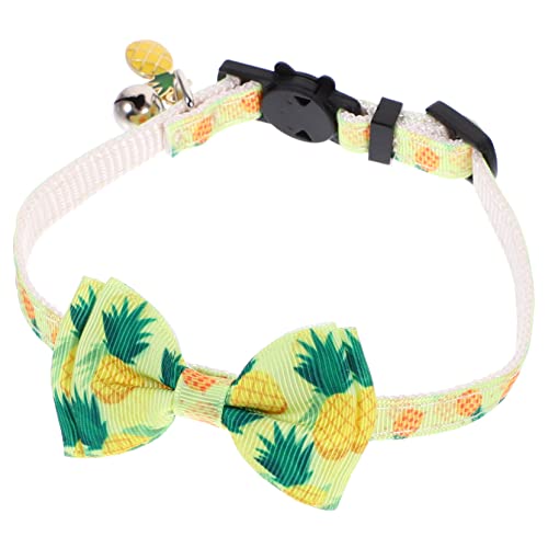 Kisangel Schickes Katzenhalsband Modische Welpenhalskette Nylonhalsband für Draußen Glöckchen und Verstellbare Größe Kisangel Schickes Katzenhalsband Modische Welpenhalskette Nylonhalsband für Draußen Glöckchen und Verstellbare Größe von Kisangel