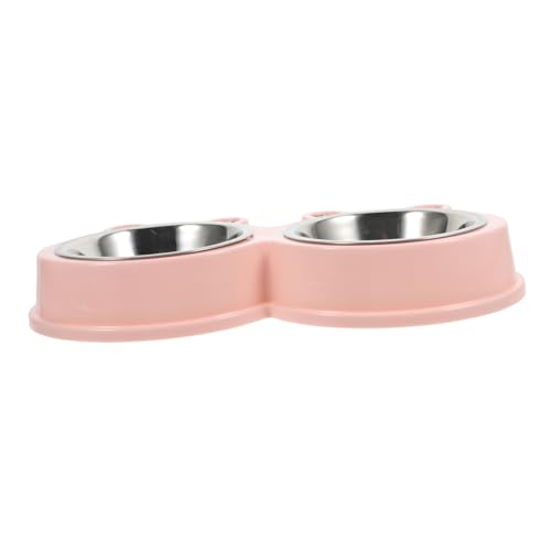 Kisangel Edelstahl Haustiernapf Mit Doppelter Schüssel Erhöhte Futterstation Für Kleine Katzen Und Welpen Rutschfestes Design Stilvoll Und Robust Für Futter Und Wasser Kisangel Edelstahl Haustiernapf Mit Doppelter Schüssel Erhöhte Futterstation Für Kleine Katzen Und Welpen Rutschfestes Design Stilvoll Und Robust Für Futter Und Wasser von Kisangel