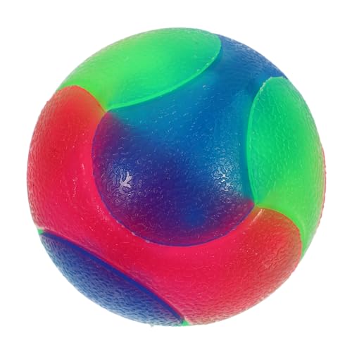 Kisangel Leuchtende Interaktive Hundebälle Elastische Spielzeuge Für Kleine Hunde Und Katzen Für Niedriglichtspiele Sichere Materialien Fördert von Kisangel
