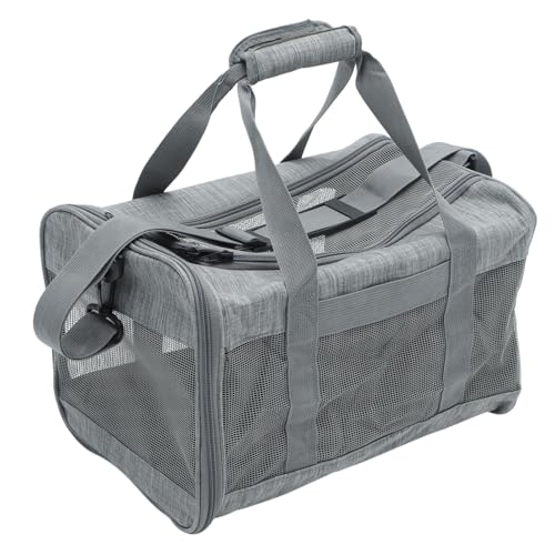 Kisangel Haustiertasche Katzenhalter Katzentransporter Katzenbehälter Hasenträger tiertransporttasche hundekäfig hundekotbeutel Transportbox für Katzen Kleiner Haustierträger Kation Grey Kisangel Haustiertasche Katzenhalter Katzentransporter Katzenbehälter Hasenträger tiertransporttasche hundekäfig hundekotbeutel Transportbox für Katzen Kleiner Haustierträger Kation Grey von Kisangel