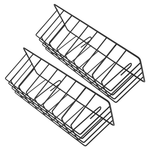 Kisangel Heu-Futterständer 2 Stück Käfig-Heuhalter Zum Aufhängen Metall-Kaninchen-Heuständer Mit Haken Zum Füttern Von Kleintieren von Kisangel