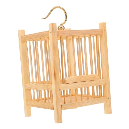 Kisangel Bamboo Cage Für Kleine Haustiere Tragbarer Käfig Für Heuschrecken Und Grillen Wiederverwendbar Handgefertigt Für Beobachten Und Lernen Und von Kisangel