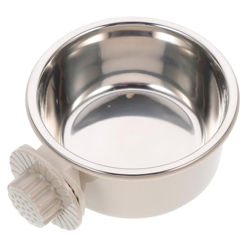 Kisangel Hitzebeständiger Tragbarer Edelstahl Futternapf für Haustiere Mittlere mit Aufhängung für Hunde und Katzen Langlebig und Leicht zu Reinigen Wasserfeste Trinkschale für Unterwegs Kisangel Hitzebeständiger Tragbarer Edelstahl Futternapf für Haustiere Mittlere mit Aufhängung für Hunde und Katzen Langlebig und Leicht zu Reinigen Wasserfeste Trinkschale für Unterwegs von Kisangel