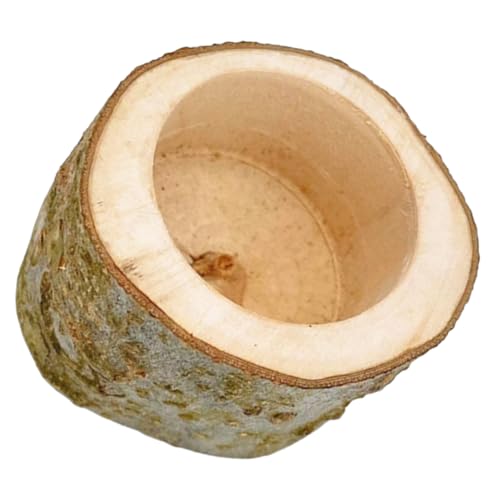 Kisangel Holz Futternapf für Hamster und Chinchilla Robustes Holzmaterial Kompakte Einfach zu Reinigen Geeignet als Ratten Futterstation und Nagetier Zubehör Kisangel Holz Futternapf für Hamster und Chinchilla Robustes Holzmaterial Kompakte Einfach zu Reinigen Geeignet als Ratten Futterstation und Nagetier Zubehör von Kisangel