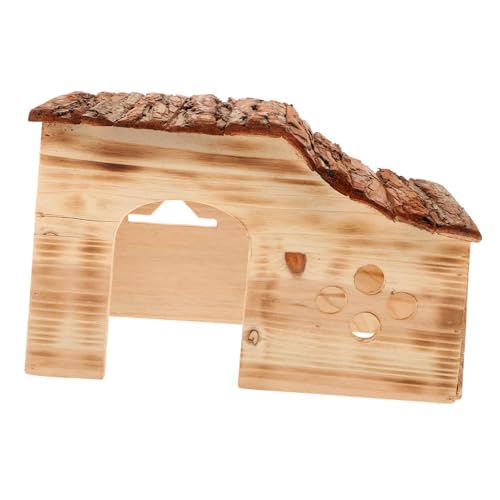 Kisangel Holz Hamsterhaus Für Kleine Wasserdichtes Meerschweinchen Versteck Versteck Für Zwerghamster Und Rennmäuse Für Nagerbedarf Und Haustierhaltung Kisangel Holz Hamsterhaus Für Kleine Wasserdichtes Meerschweinchen Versteck Versteck Für Zwerghamster Und Rennmäuse Für Nagerbedarf Und Haustierhaltung von Kisangel
