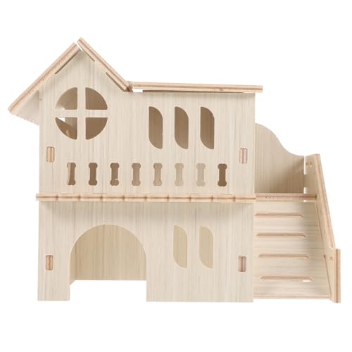 Kisangel Holz Hamsterversteck mit Leiter Mehrkammeriges Hamsterhaus aus Holz für Zwerghamster Rennmäuse und Kleine Haustiere Sicher mit Glatten Kanten Spieltunnel und Rückzugsort für Kisangel Holz Hamsterversteck mit Leiter Mehrkammeriges Hamsterhaus aus Holz für Zwerghamster Rennmäuse und Kleine Haustiere Sicher mit Glatten Kanten Spieltunnel und Rückzugsort für von Kisangel