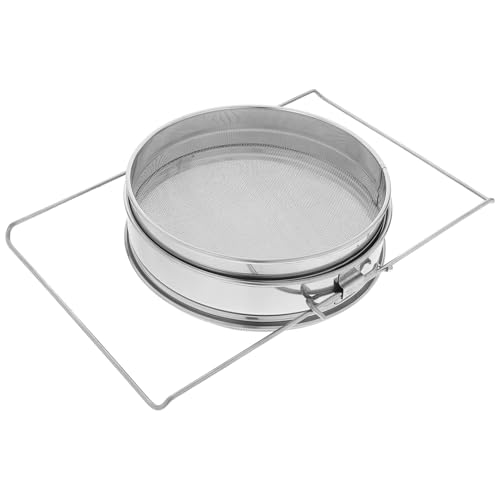 Kisangel Honigsieb Aus Edelstahl Mit Doppelsieb Präzisionsfiltration Für Honig Und Natürliche Superfoods Für Die Bienenzucht Kisangel Honigsieb Aus Edelstahl Mit Doppelsieb Präzisionsfiltration Für Honig Und Natürliche Superfoods Für Die Bienenzucht von Kisangel
