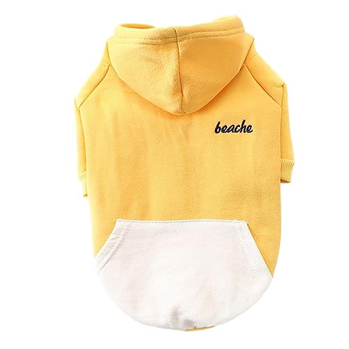 Kisangel Hunde Hoodie aus Baumwolle für Herbst und Winter Warmer Kapuzenpullover für Kleine und Mittlere Hunde Bequeme und Langlebige Hundebekleidung für und Kisangel Hunde Hoodie aus Baumwolle für Herbst und Winter Warmer Kapuzenpullover für Kleine und Mittlere Hunde Bequeme und Langlebige Hundebekleidung für und von Kisangel