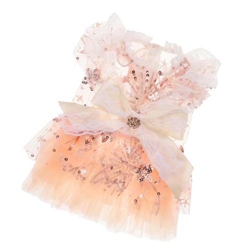 Kisangel Süßes Hundekleid Aus Spitze Haustierkleidung Tragbares Welpenkleid Für Hunde Blumenmuster Kisangel Süßes Hundekleid Aus Spitze Haustierkleidung Tragbares Welpenkleid Für Hunde Blumenmuster von Kisangel