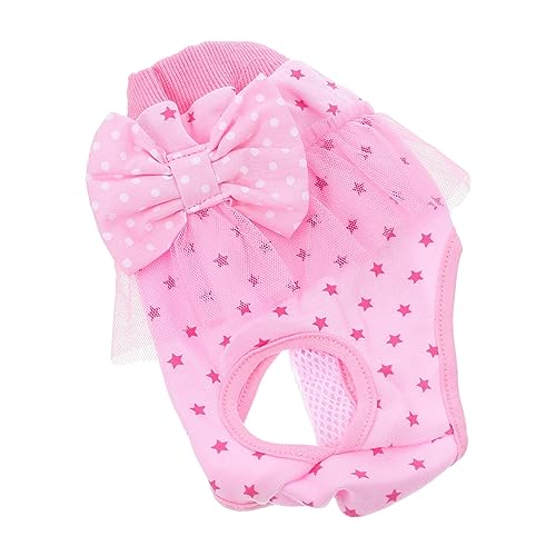 Kisangel Hundehose Für Weibliche Hunde Atmungsaktive Menstruationswindel Für Haustiere Hygienepanties Mit Rüschen Und Schleifen Für Welpen Und Trächtige Hündinnen Kisangel Hundehose Für Weibliche Hunde Atmungsaktive Menstruationswindel Für Haustiere Hygienepanties Mit Rüschen Und Schleifen Für Welpen Und Trächtige Hündinnen von Kisangel