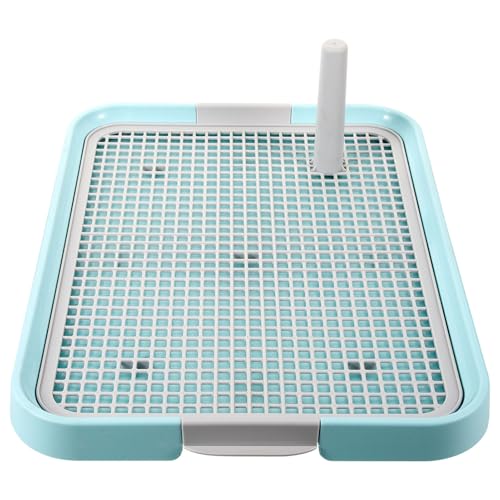 Kisangel Hundetoilette Hündchen Töpfchen Tablett Poncho Welpentoilettenzug Töpfchen Spender Bad Dog Toilet Dog Pee Pads von Haustierzügen Haustierkäfig Bettpfanne Plastik Sky-Blue Kisangel Hundetoilette Hündchen Töpfchen Tablett Poncho Welpentoilettenzug Töpfchen Spender Bad Dog Toilet Dog Pee Pads von Haustierzügen Haustierkäfig Bettpfanne Plastik Sky-Blue von Kisangel