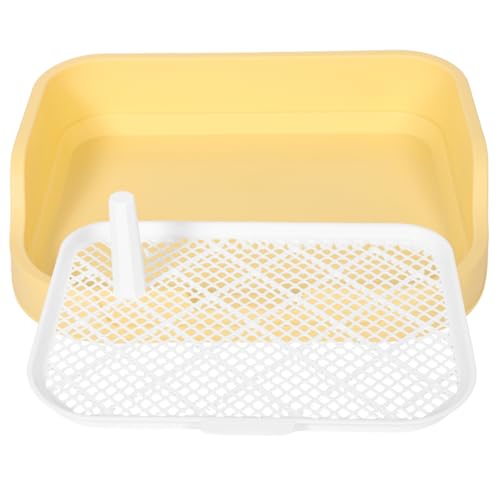 Kisangel Hundetoilette für Kleine Haustiere Abnehmbares Pad Tablett mit Spritz Design Hundetoilette für Wohnung Hygienische Reinigung und Bequeme Kotsammlung Kisangel Hundetoilette für Kleine Haustiere Abnehmbares Pad Tablett mit Spritz Design Hundetoilette für Wohnung Hygienische Reinigung und Bequeme Kotsammlung von Kisangel
