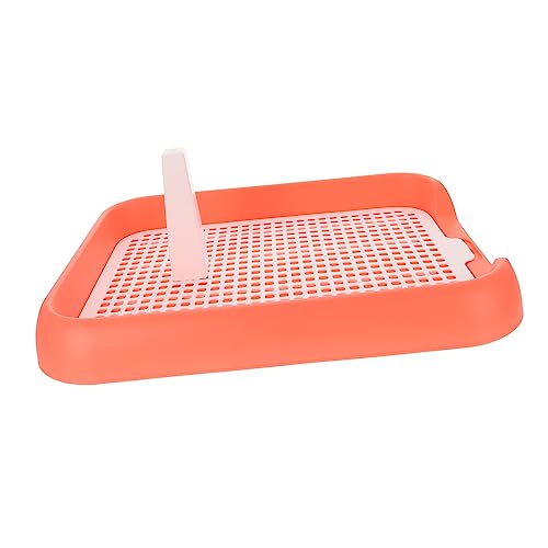 Kisangel Hundetoilette Für Kleine Hunde Netz Haustiertoilette Mit Schnallen Griff Atmungsaktiv Und Langlebig Für Töpfchentraining Welpen Sitzunterlage Für Innenbereich Erhöhte Ränder Kisangel Hundetoilette Für Kleine Hunde Netz Haustiertoilette Mit Schnallen Griff Atmungsaktiv Und Langlebig Für Töpfchentraining Welpen Sitzunterlage Für Innenbereich Erhöhte Ränder von Kisangel