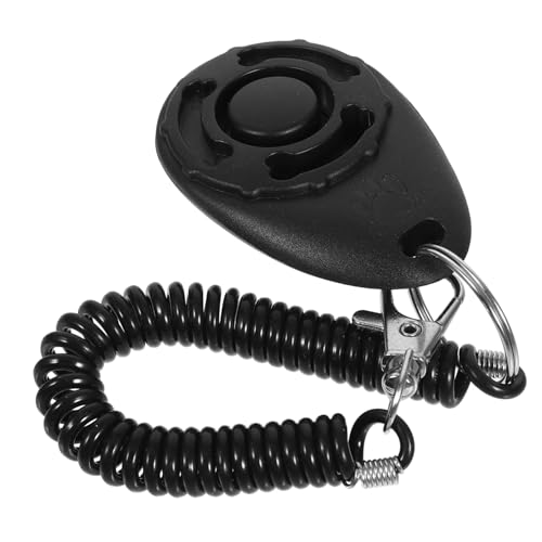 Kisangel Hundetrainer Clicker mit Elastischem Handgelenkband Vielseitiges Leichtes Trainingsgerät für Hunde Katzen und Vögel Effektive Verhaltensförderung Geeignet für Rassen und von Kisangel