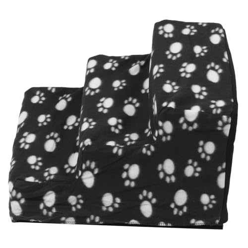 Kisangel Hundetreppe für Kleine Hunde rutschfest Kompakt Stabile Haustiertreppe für Sofa und Bett Einfache für Welpen und Katzen Tragbar und Platzsparend von Kisangel