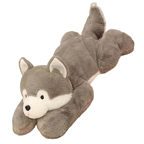 Kisangel Husky-Puppe Kuscheliges Kissen Stofftier Umarmen Gefüllte Hundedekoration Kissen Stofftier Hund Stofftier Weich Gefüllte Tierpuppe Plüsch Grau Kisangel Husky-Puppe Kuscheliges Kissen Stofftier Umarmen Gefüllte Hundedekoration Kissen Stofftier Hund Stofftier Weich Gefüllte Tierpuppe Plüsch Grau von Kisangel