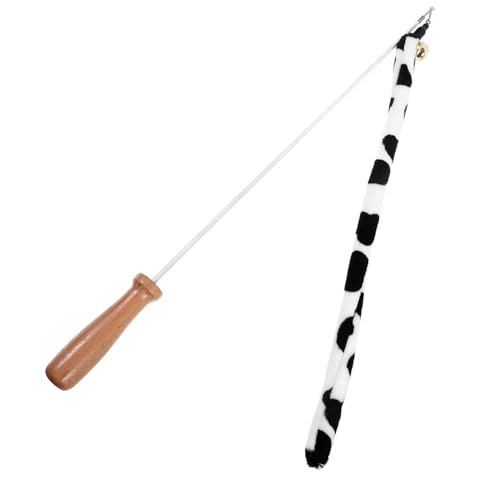 Kisangel Cat Teaser Spielzeug Mit Glocke Interaktive Ausziehbare Katzenspielangel Für Kätzchen Fördert Bewegung Und Spielzeit Langlebig Und Unterhaltsam Für Katzen von Kisangel