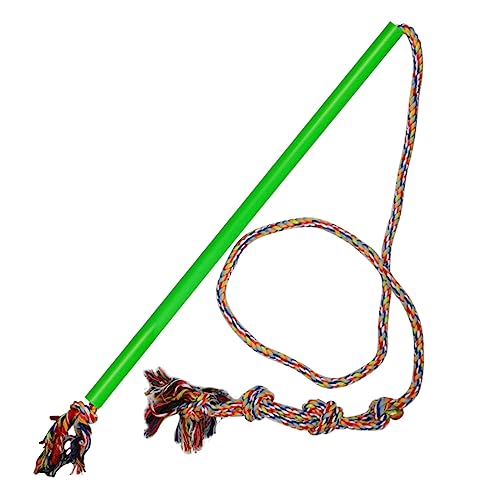 Kisangel Teaser für Haustiere Stange Teaser für Hunde für Geistige Übungen Jagen Spielzeug Sicheres Material von Kisangel
