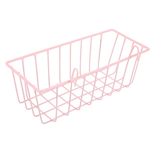 Kisangel Kaninchen Heuraufe Hasenheu Haustier Hasenkäfig Heufutterstation Für Kaninchen Fangen Meerschweinchen Hamsterkäfig Vogelfütterer Chinchilla -Feeder Futterspender Schmiedeeisen Rosa von Kisangel