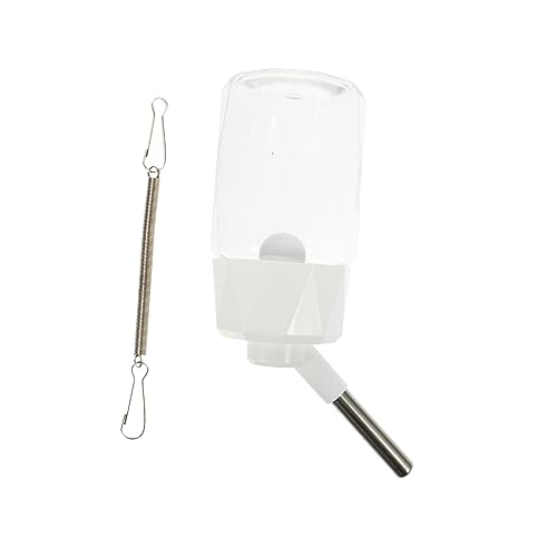 Kisangel Hamster Wasserflasche Mit Automatischer Füllung Transparente Trinkflasche Auslaufsicherer Wasserspender Für Kleine Haustiere Wie Hamster Meerschweinchen Und Kaninchen Kisangel Hamster Wasserflasche Mit Automatischer Füllung Transparente Trinkflasche Auslaufsicherer Wasserspender Für Kleine Haustiere Wie Hamster Meerschweinchen Und Kaninchen von Kisangel