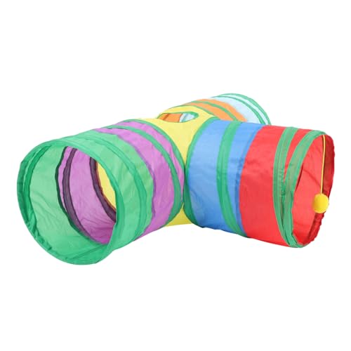 Kisangel 3 Spielzeuge Haustier Katze Tunnel Spielzeug Tunnel Spielzeug Hamster Spieltunnel Kompakt Und Spaß von Kisangel