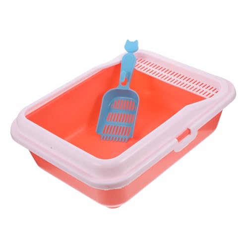 Kisangel Kasten Katzentoilette Katzenstreublättschale Selbstreinigung Katzenstreu Pfanne Scoop Haustier Verklumpung drinnen Wurf Kätzchen Litterbox Müllschaufel Sport Rosa Zufällige Farbe Kisangel Kasten Katzentoilette Katzenstreublättschale Selbstreinigung Katzenstreu Pfanne Scoop Haustier Verklumpung drinnen Wurf Kätzchen Litterbox Müllschaufel Sport Rosa Zufällige Farbe von Kisangel